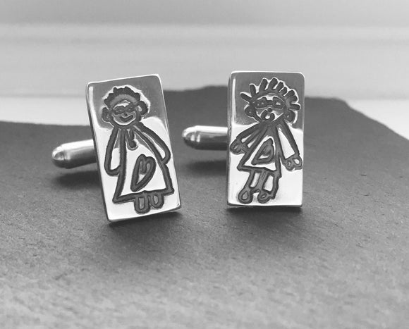 Mini Art Cufflinks