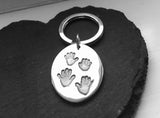 Hand & Footprint Keyrings