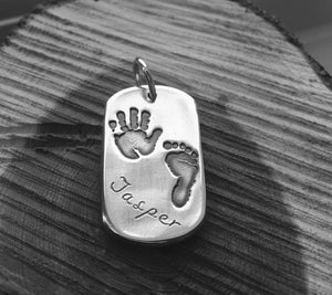 Hand & Footprint Dogtags