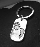 Hand & Footprint Keyrings