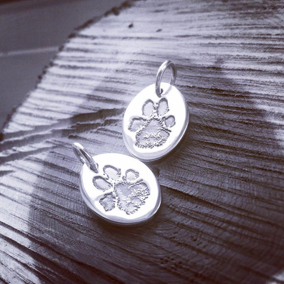 Paw Print Charm