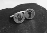 Hand & Footprint Cufflinks