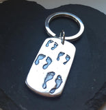 Hand & Footprint Keyrings